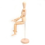 Wooden manikin