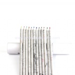 12pcs newspaper pencil in tube