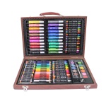 kids Drawing set in wooden box